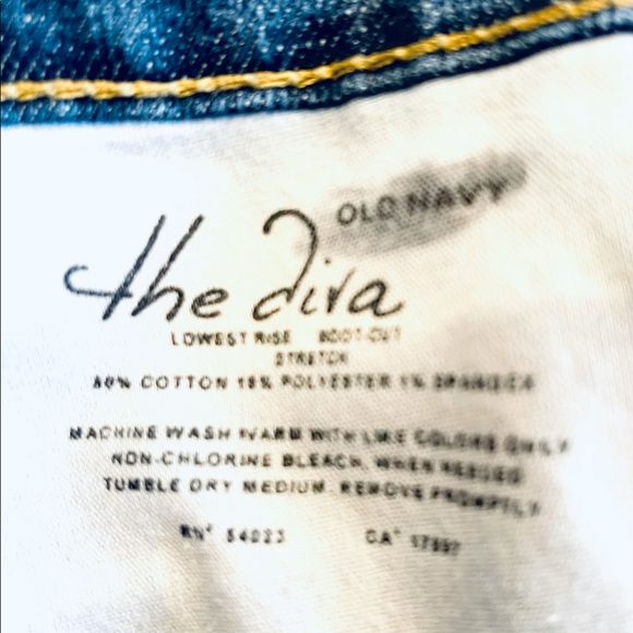 ❣️👽❣️3 for $30 Diva Jeans from Old NAVEY Size 2 Regular - Picture 5 of 6